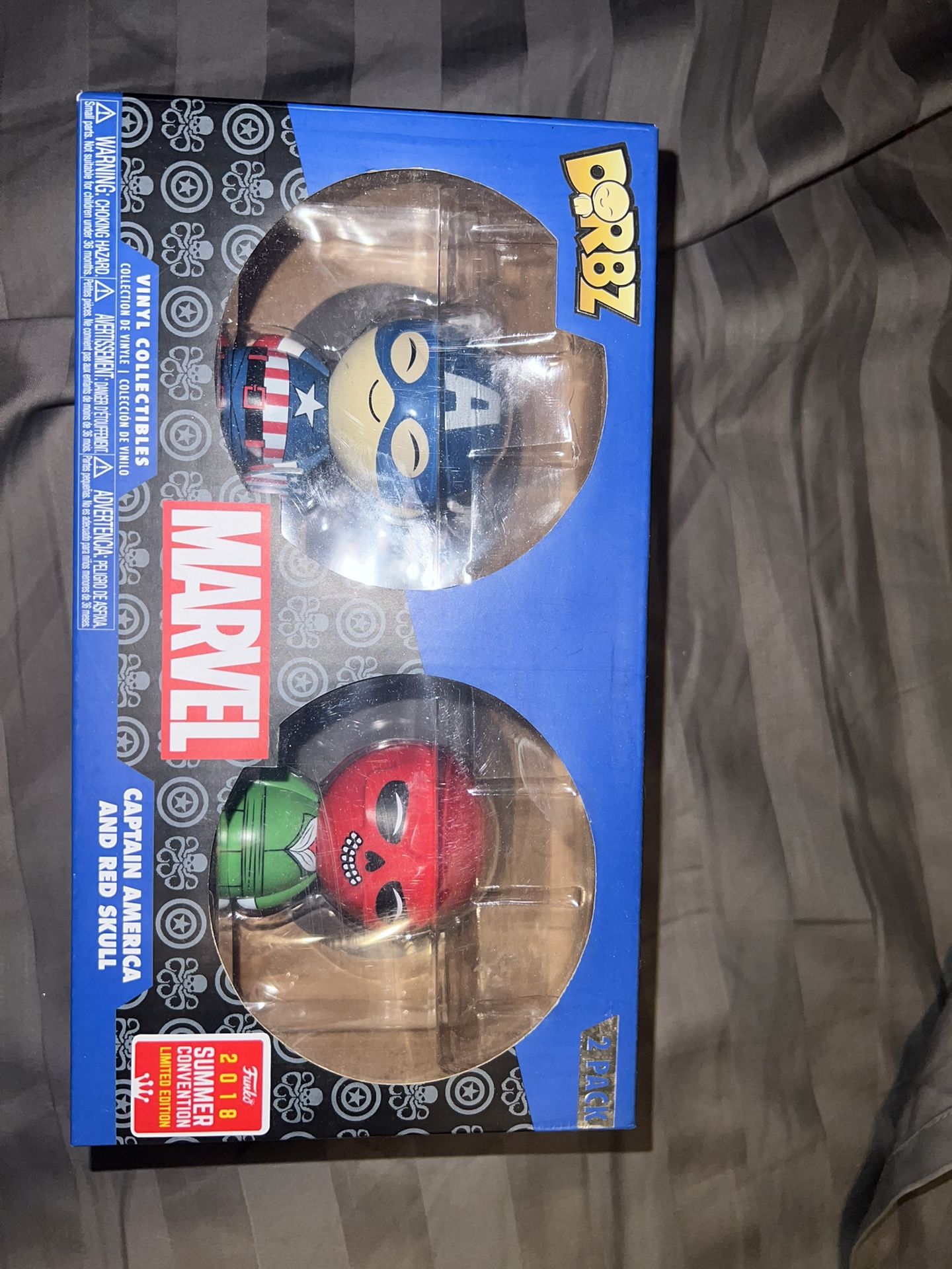 Dorbs Captain America and Red Face