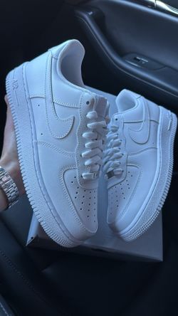 White AF1s