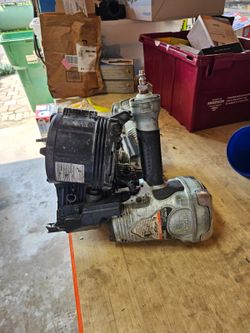 2 Hitachi NV90AG Nail Guns 