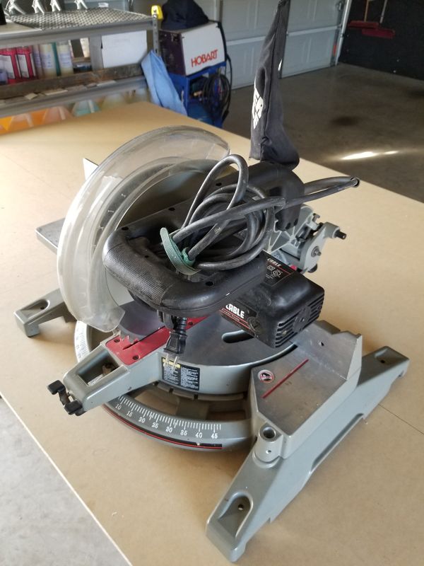 Porter cable miter saw 12" blade for Sale in Burleson, TX OfferUp