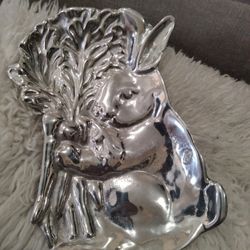 Silver Dish Plate