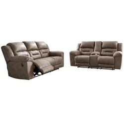 Stoneland Sofa and Loveseat Exceptional Quality