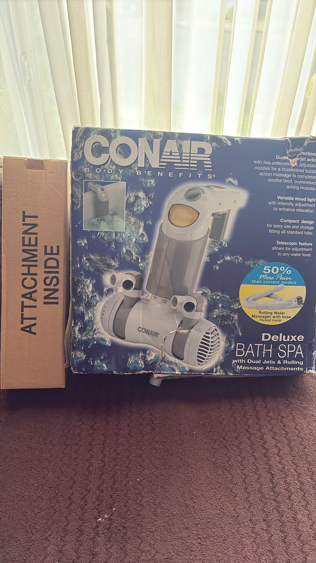 Conair Deluxe Bath Spa/ Attachment