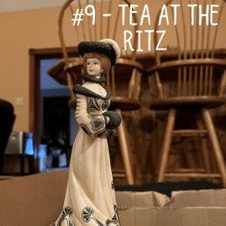 Lenox Vintage Porcelain Figurine Tea At The Ritz
