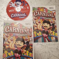Carnival Games Nintendo Wii video game