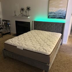 Queen bed