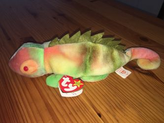 Ty Beanie Baby Iggy the Iguana 1997