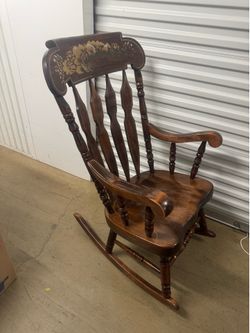 Classic Wood Rocking Chair