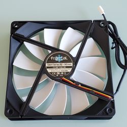 Fractal Design FD-FAN-SSR2-140 Silent Series R2 140mm 1000RPM Computer Case Fan