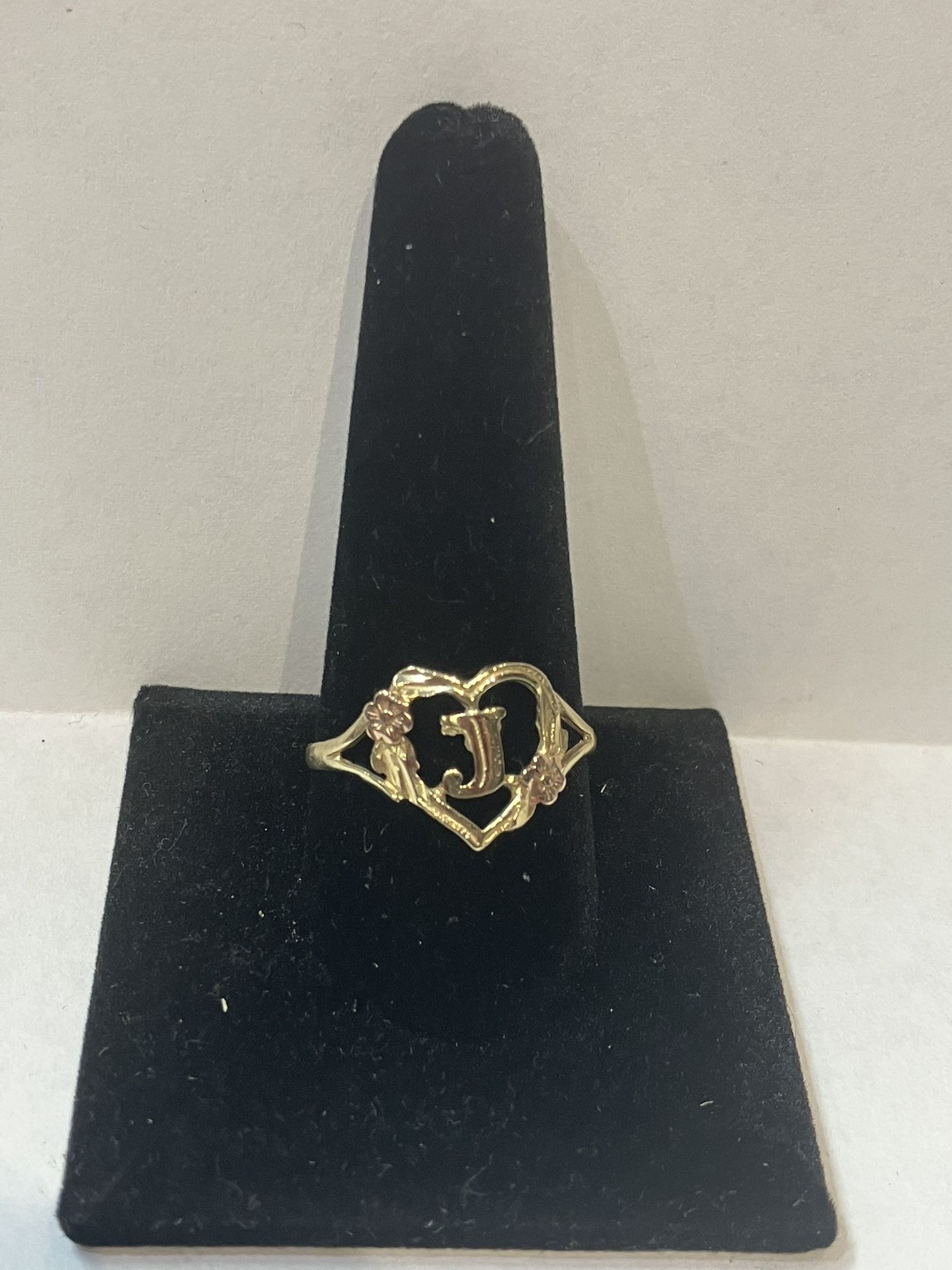10k Yellow Gold Ring #109720-1 MJ