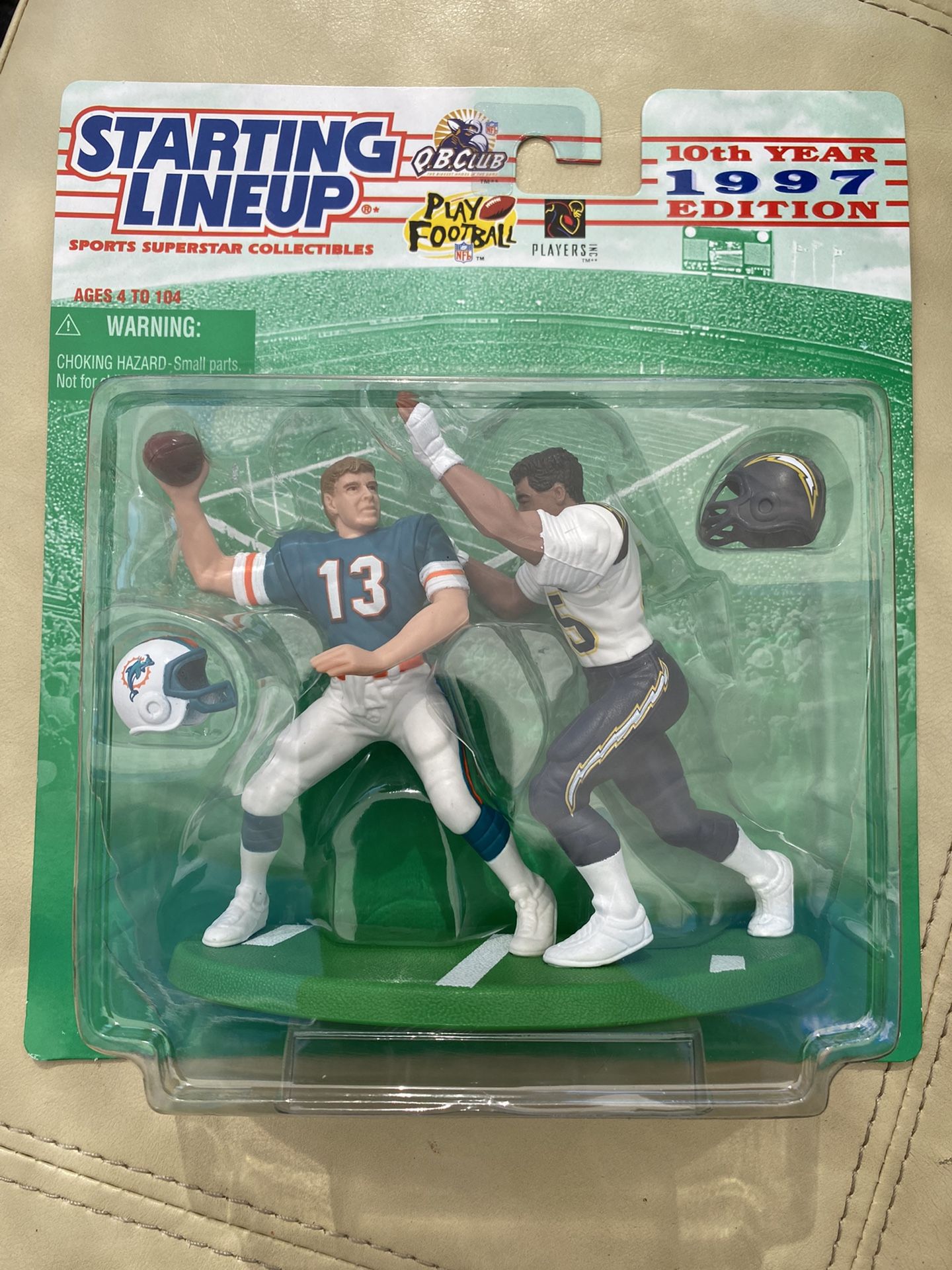 Starting Lineup Dan Marino Junior Seau Action Figure 