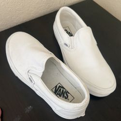 Slip On White Vans 