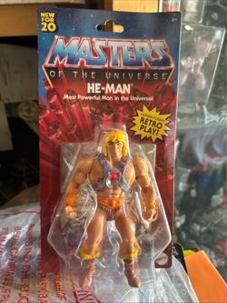 He-Man Masters of the Universe Retro