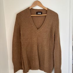 Reformation Camel Alpaca V- Neck