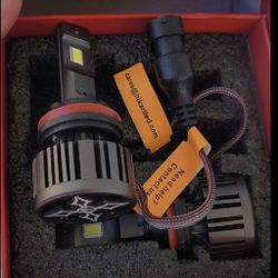 880 LED Fog Light Bulbs or DRL, 6000K Xenon White, 30W Super Bright, 885 893 899 Fog Light, Can-bus Error Free, Plug and Play Automobile Leds 