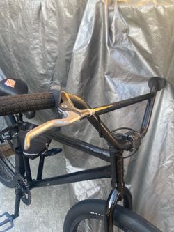 Spray painted black SE bars