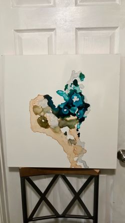 $100 24x24 art by James. 1 inch frame. Cabled.