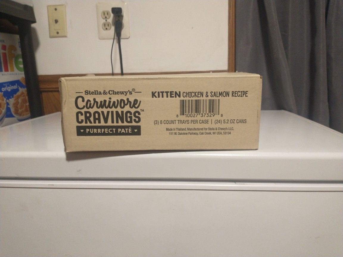 Cat Food Brand New Never Opened