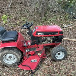 Old Ride Mower