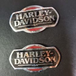 Harley Davidson Tank Badges