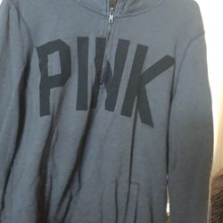 Love Pink Quarter Zip Sweatshirt 