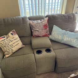 Lazboy loveseat recliner