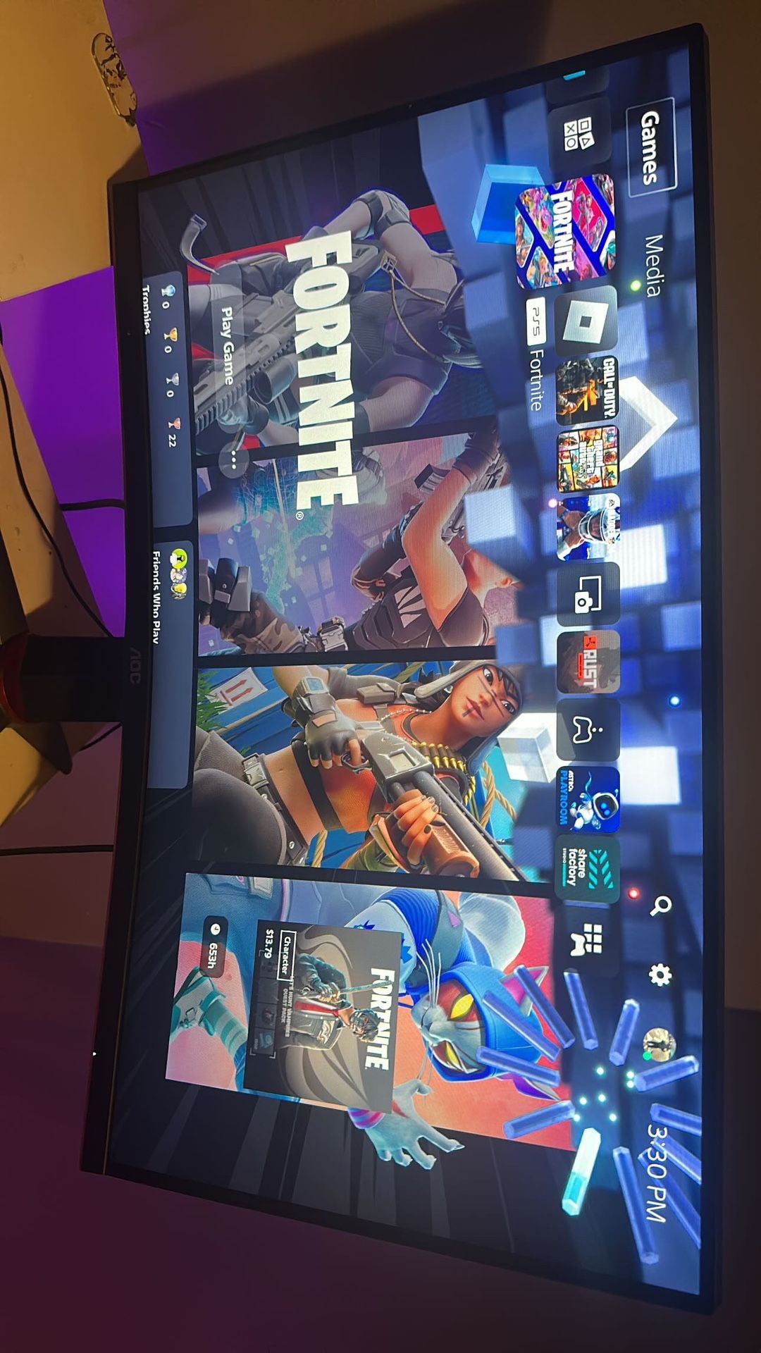27 Inch Curved Gaming Monitor 165 Hertz (READ DESCRIPTION)