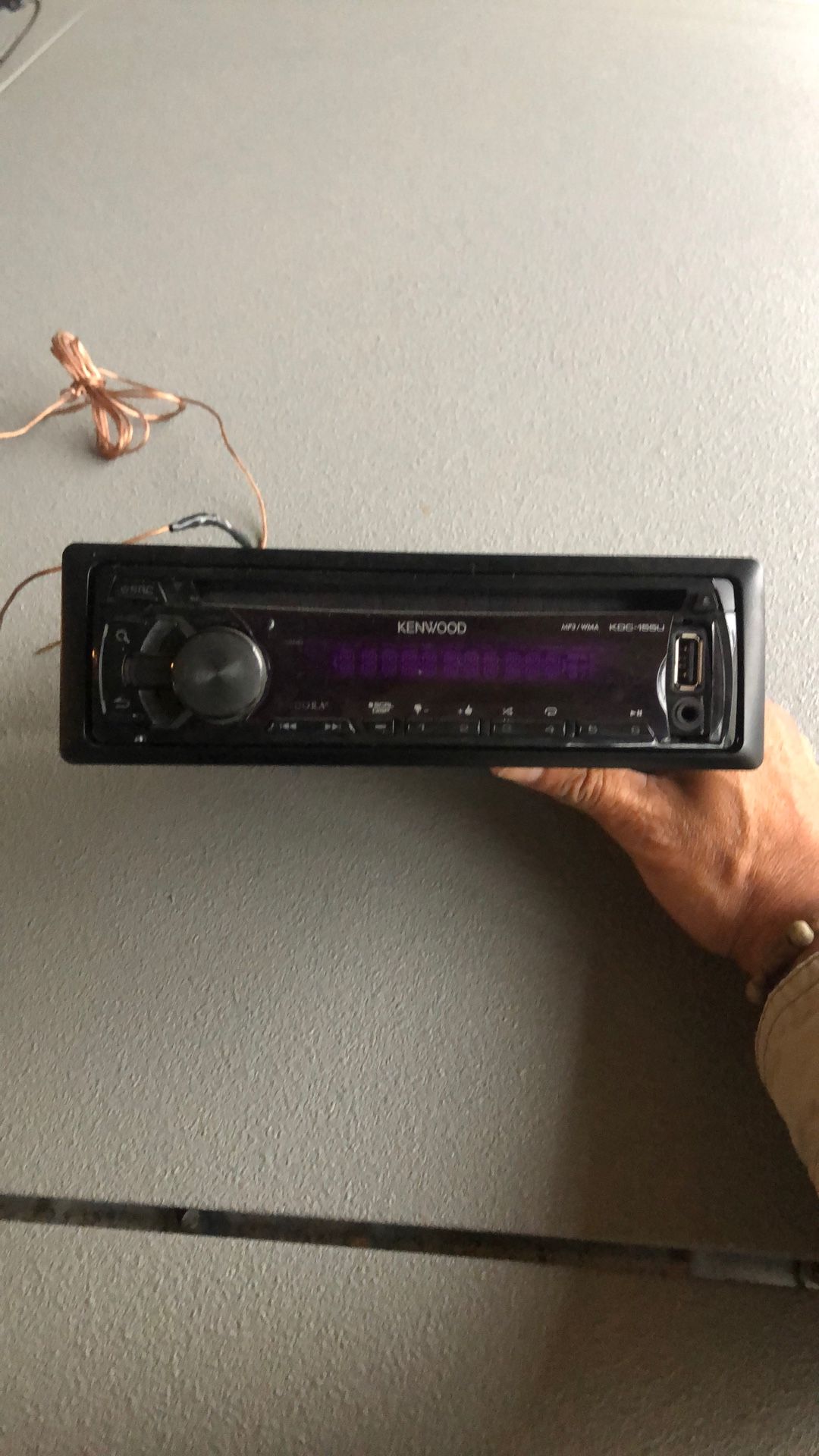 KENWOOD CD car stereo