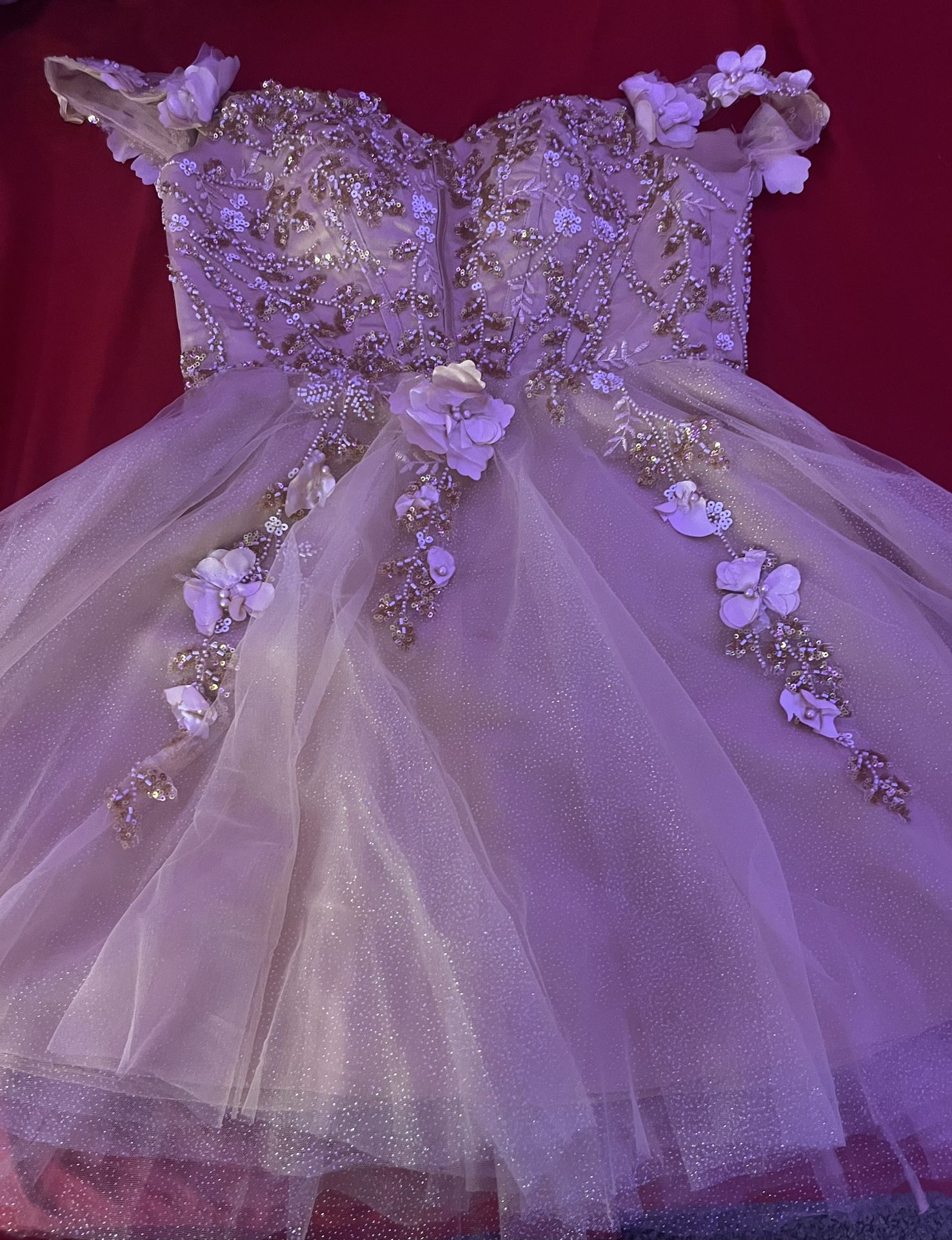 Champagne Gold Dress