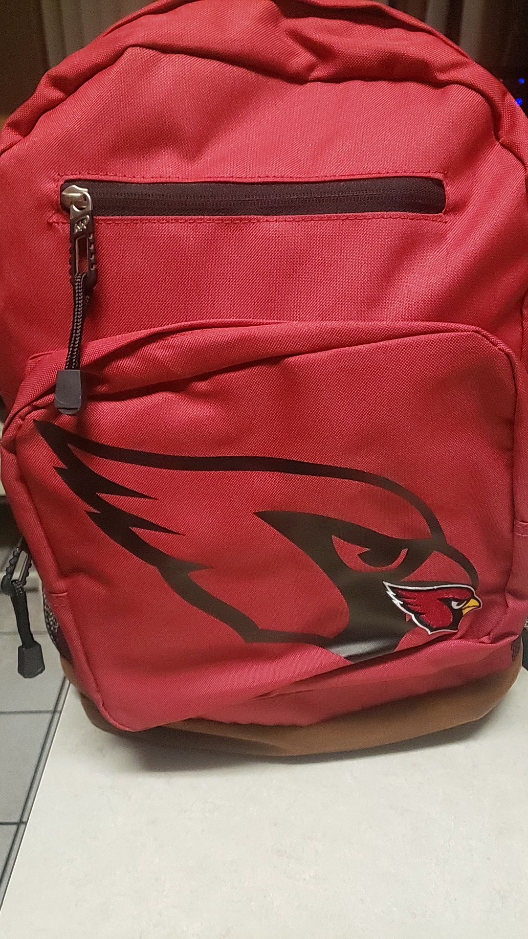 Cardinals red backpack