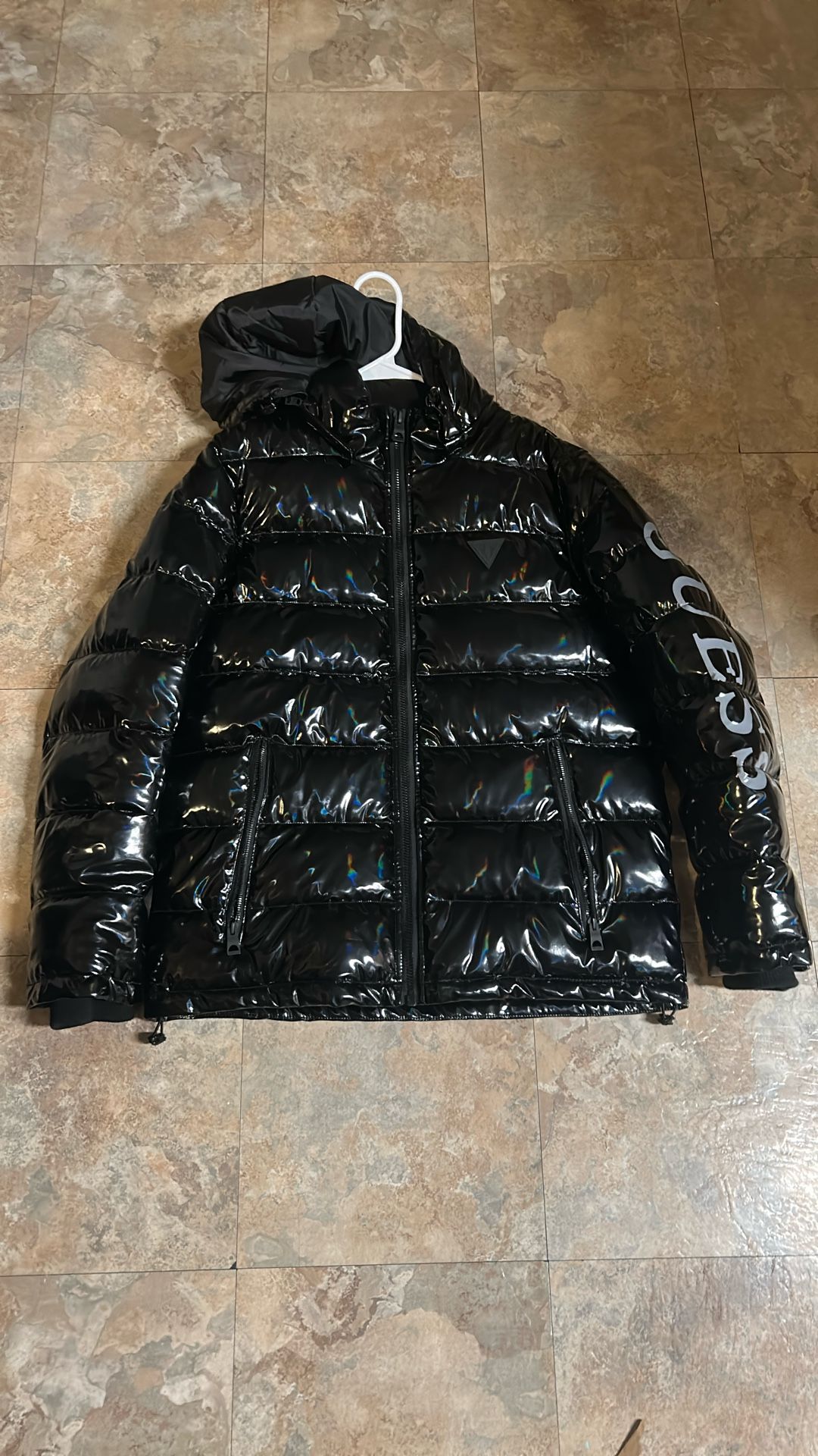 Guess Shiny puffer jacket