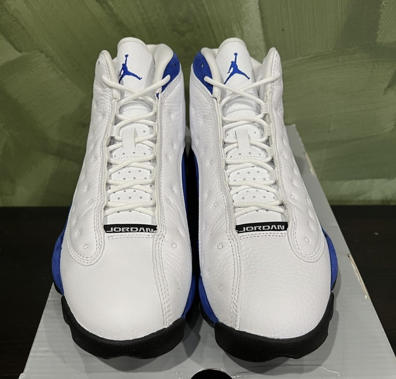 Jordan 13 Retro White Hyper Royal Black
