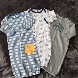 Baby Size 0-6 Month Sleeper Set
