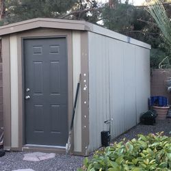 Heavy duty Storage Shed 19’3”x6’x8’