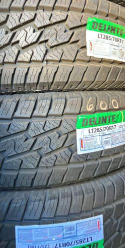 285/70/17 llantas nuevas