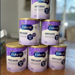Enfamil Gentlease Infant Formula – 21 Cans (Each 12.9oz)