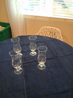 Set a 4 Prince's House Sunday glasses