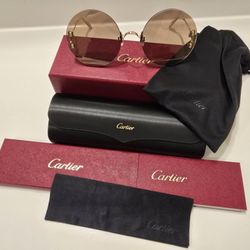 New Cartier Rimless glasses