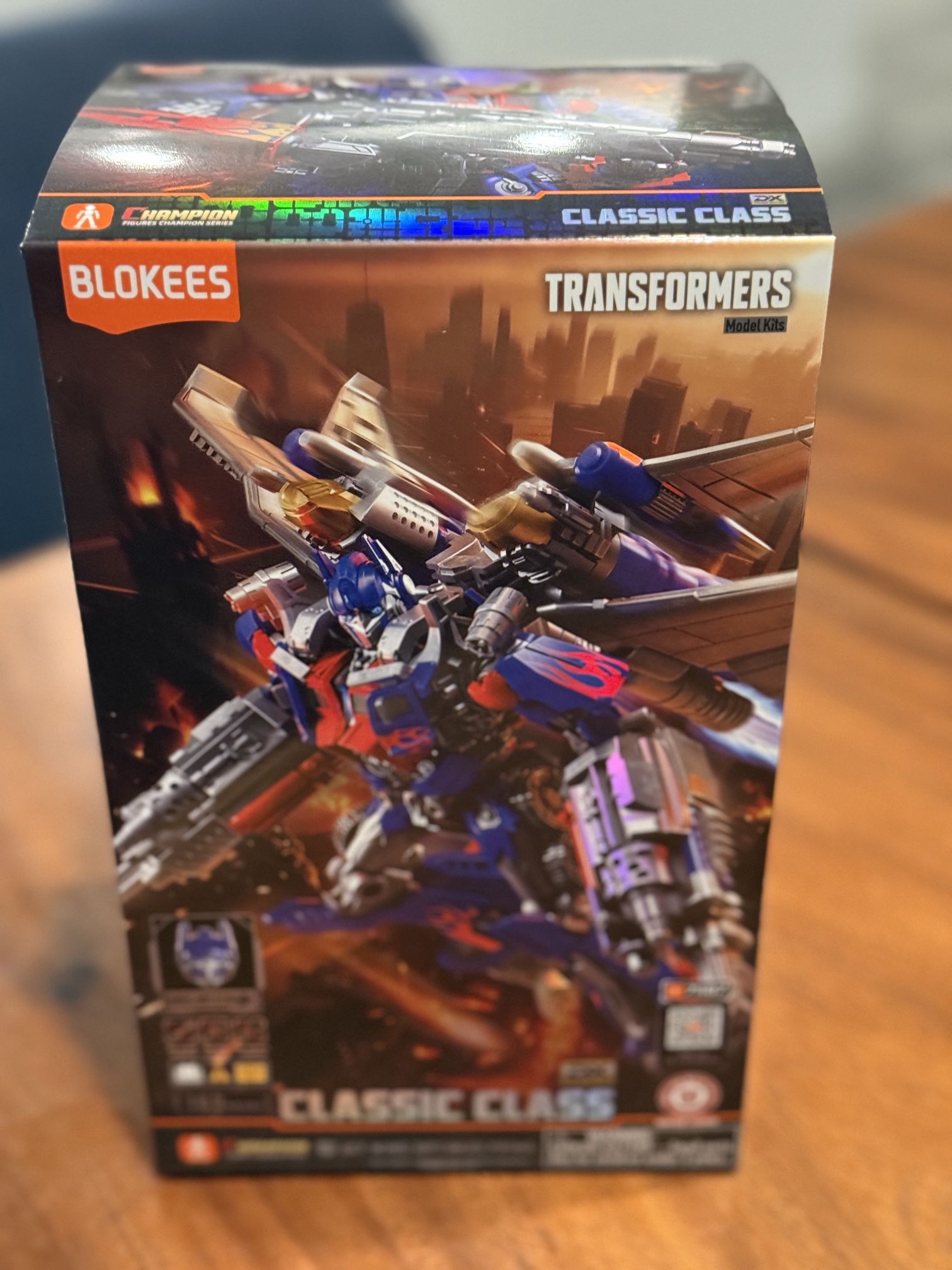 NEW Transformers Classic Class 021 Jet Wing Optimus Prime Deluxe Version Blokees