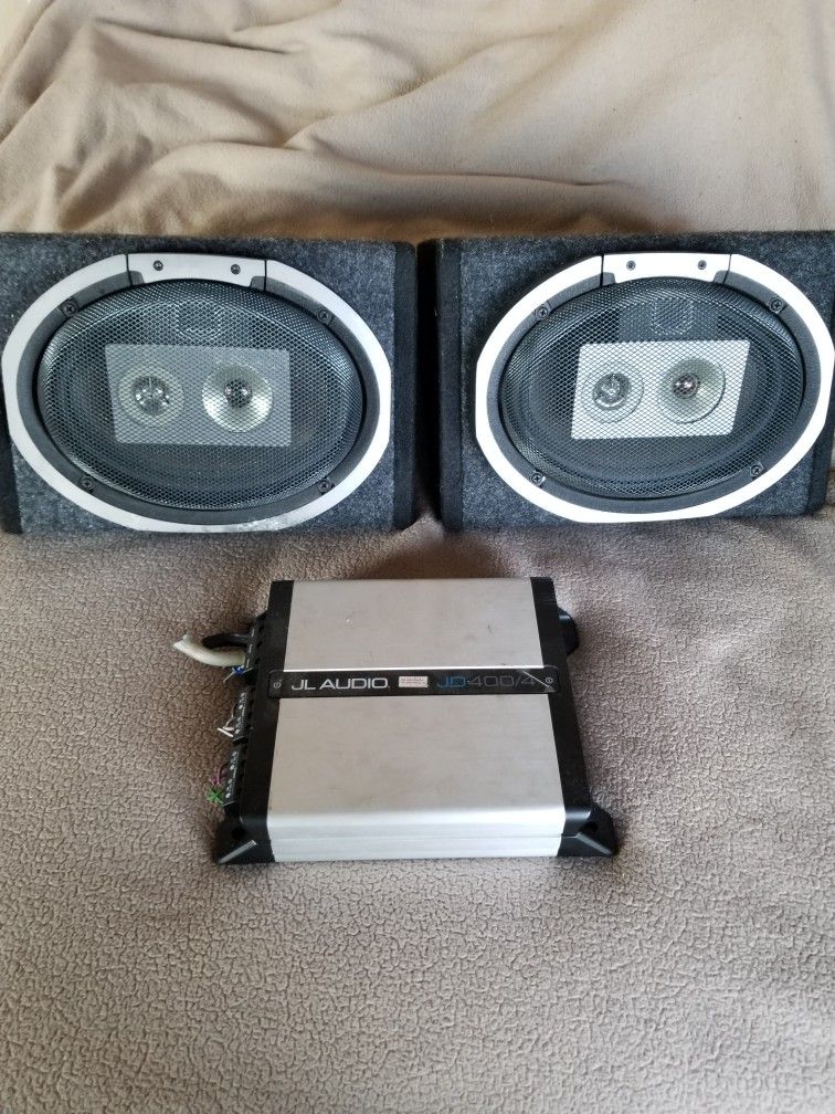 Jl Audio 400/4 .. Jbl 6x9