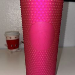 Pink Starbucks cup
