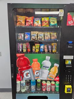 Vending machines with readers and Location