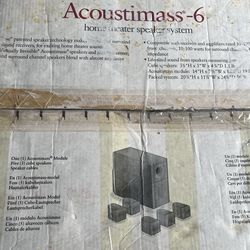 Bose acoustimass 6 system