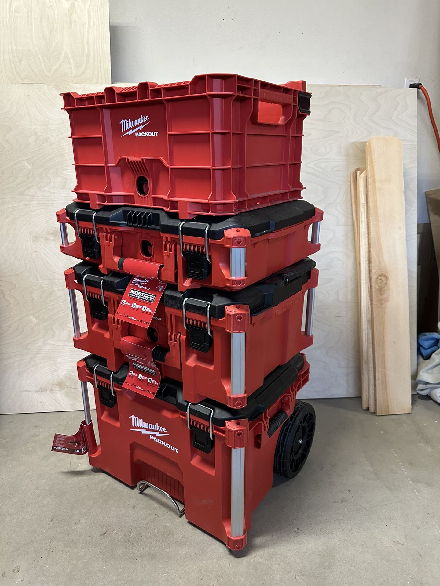 Milwaukee 4 Piece PACKOUT