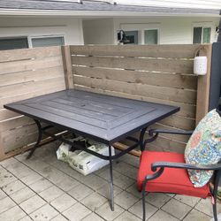 Patio Furniture (table, Chairs, Umbrella)