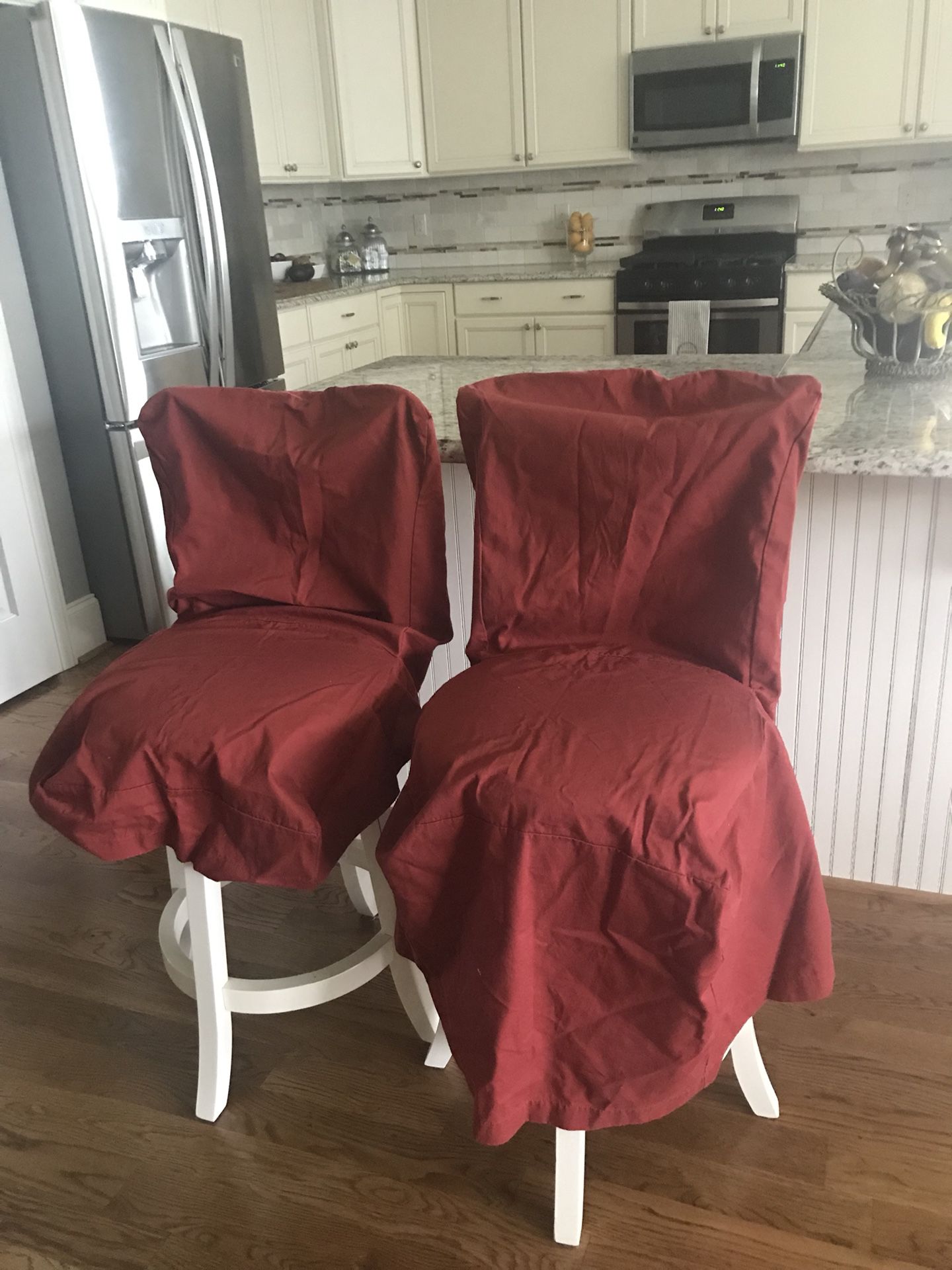 Pottery barn chair covers