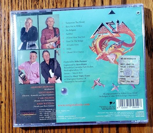 Asia band (Wetton/Howe/Palmer/Downes) CD "Triple X"