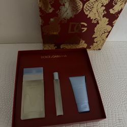 Light Blue D& G Perfume Set