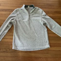 XL Mens Grove & Hollow Quarter Zip Sweater-Fleece
