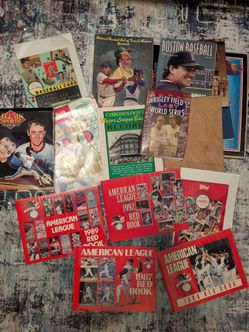 Baseball books. $30 all
